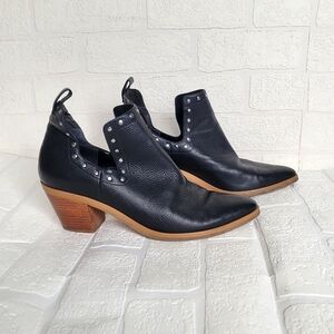 Rebecca Minkoff Lana Studded Black Booties